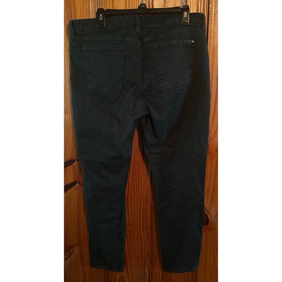 Women’s jen7 by 7 for all mankind black ankle skinny jeans size 16 - Picture 3 of 4